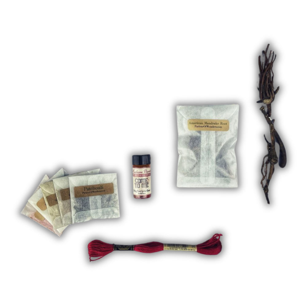 Mandrake Love Poppet Spell Kit