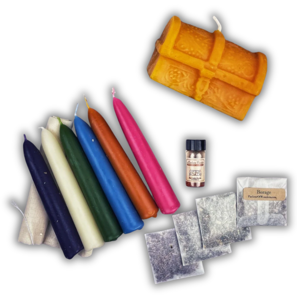 Seven Treasures Candle Spell Kit