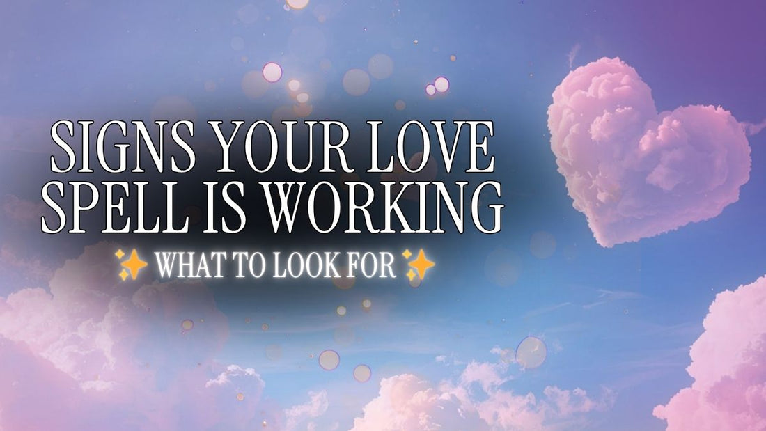 Signs Your Love Spell Is Working (Signs, Shifts & Manifestation)