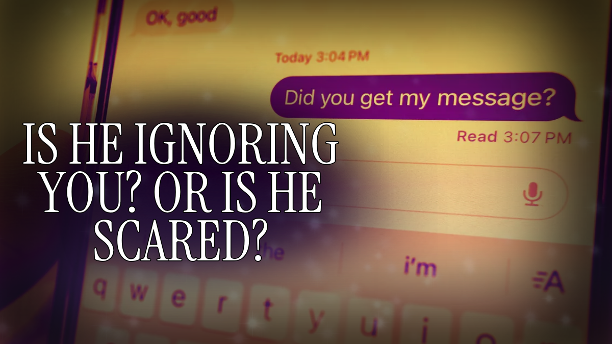 He’s Not Ignoring You—He’s Hesitating (Here’s How to Tell)