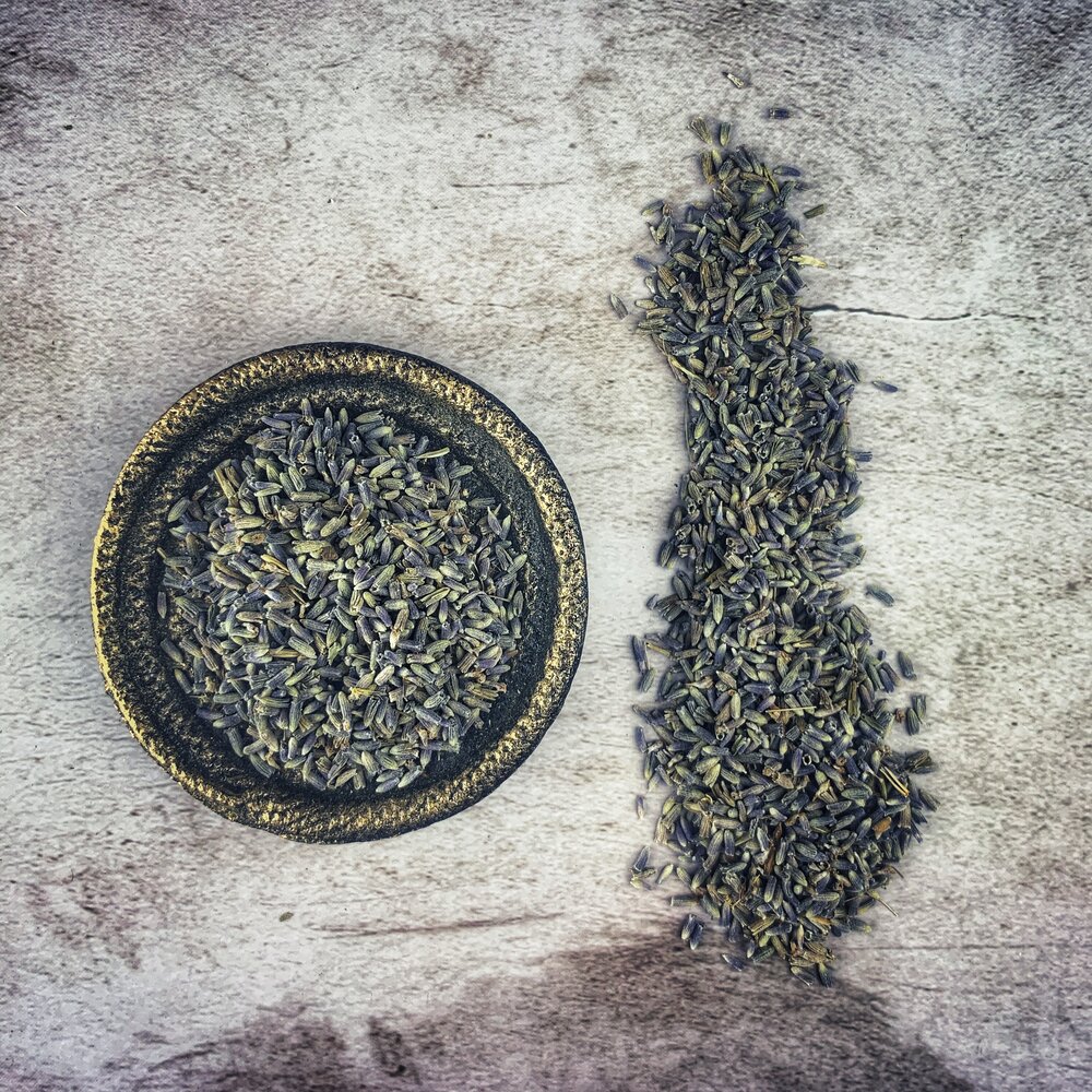 Organic lavender flowers for peaceful love spells and reconciliation magic