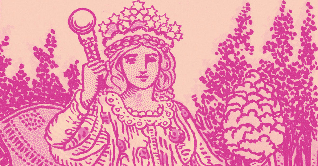The Empress tarot card meaning in a love reading