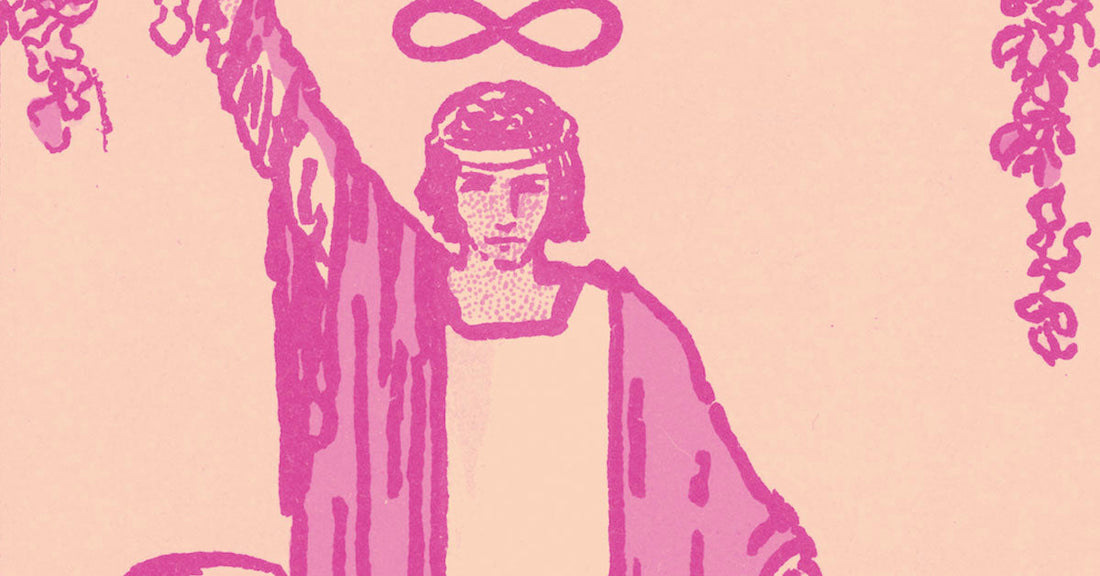 The Magician tarot card meaning in a love reading