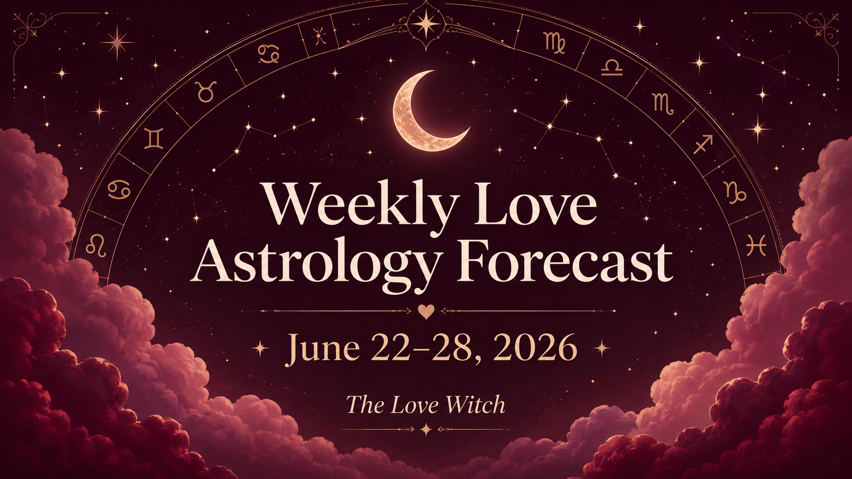 Weekly Love Astrology Forecast: June 22–28, 2026