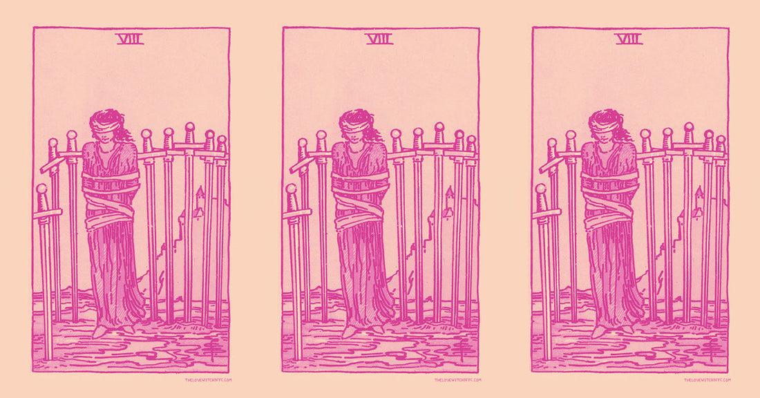 What Does the Eight of Swords Mean in a Love Reading
