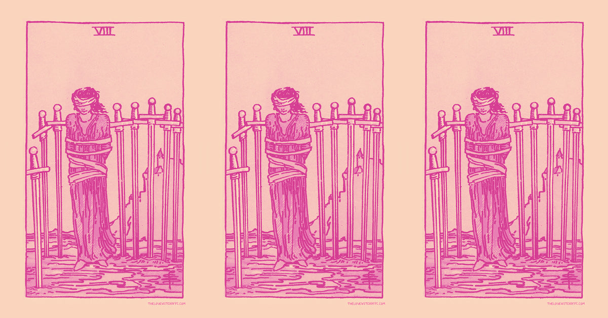 What Does the Eight of Swords Mean in a Love Reading