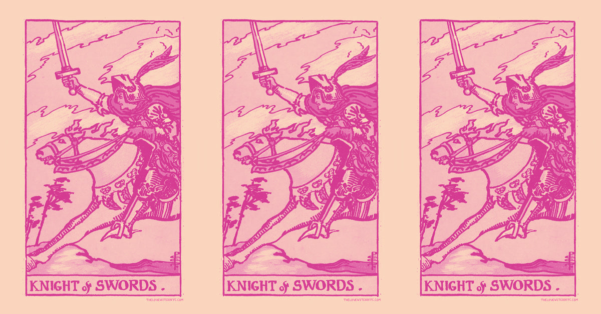 What Does the Knight of Swords Mean in a Love Reading
