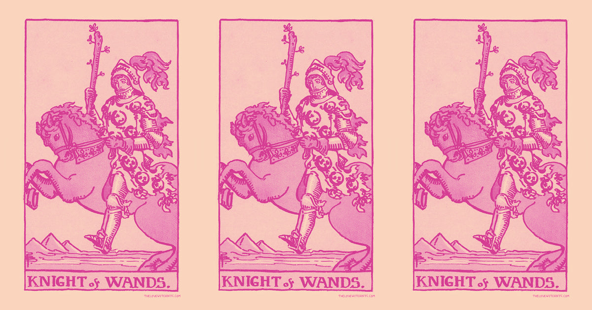 What Does the Knight of Wands Mean in a Love Reading