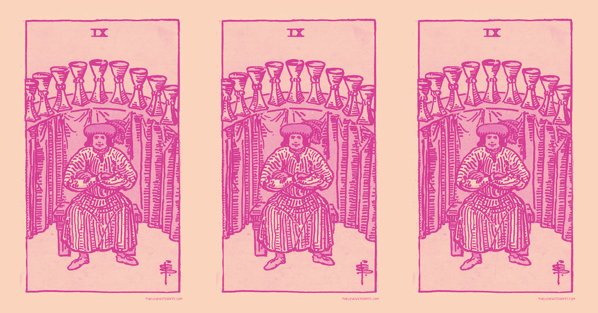 What Does the Nine of Cups Mean in a Love Reading