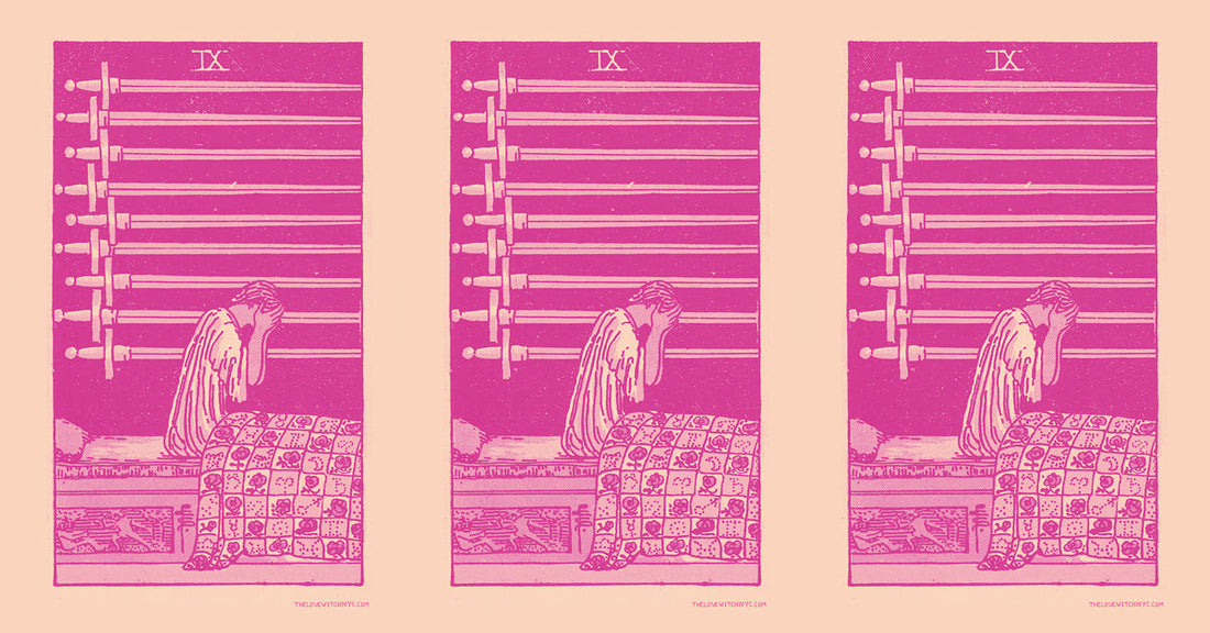 What Does the Nine of Swords Mean in a Love Reading
