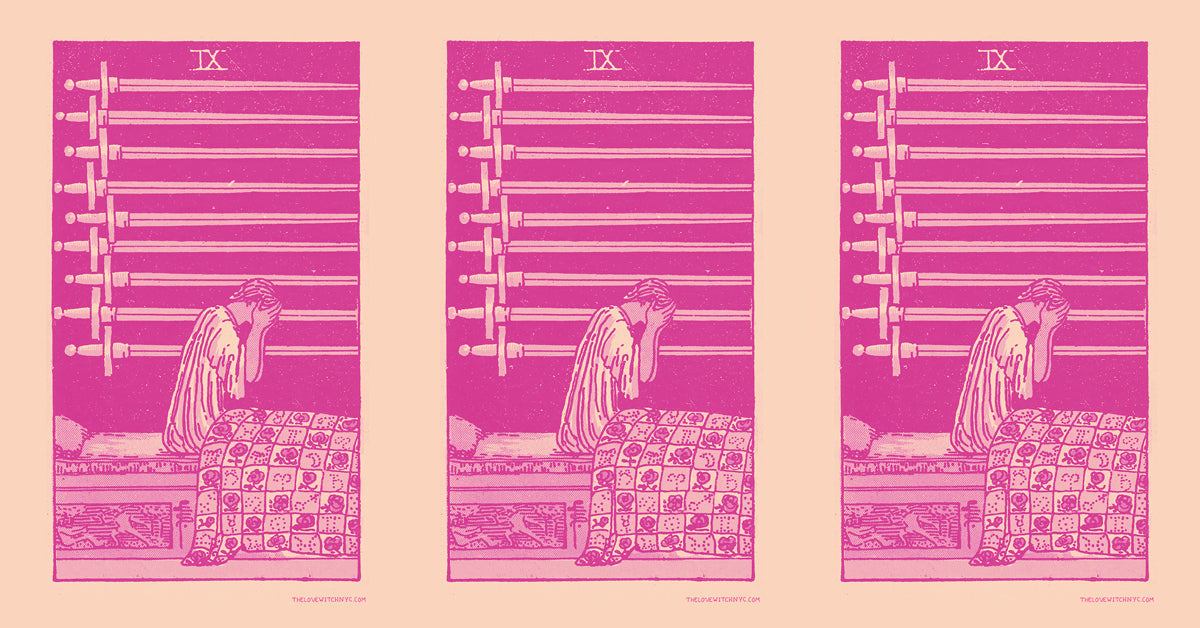 What Does the Nine of Swords Mean in a Love Reading