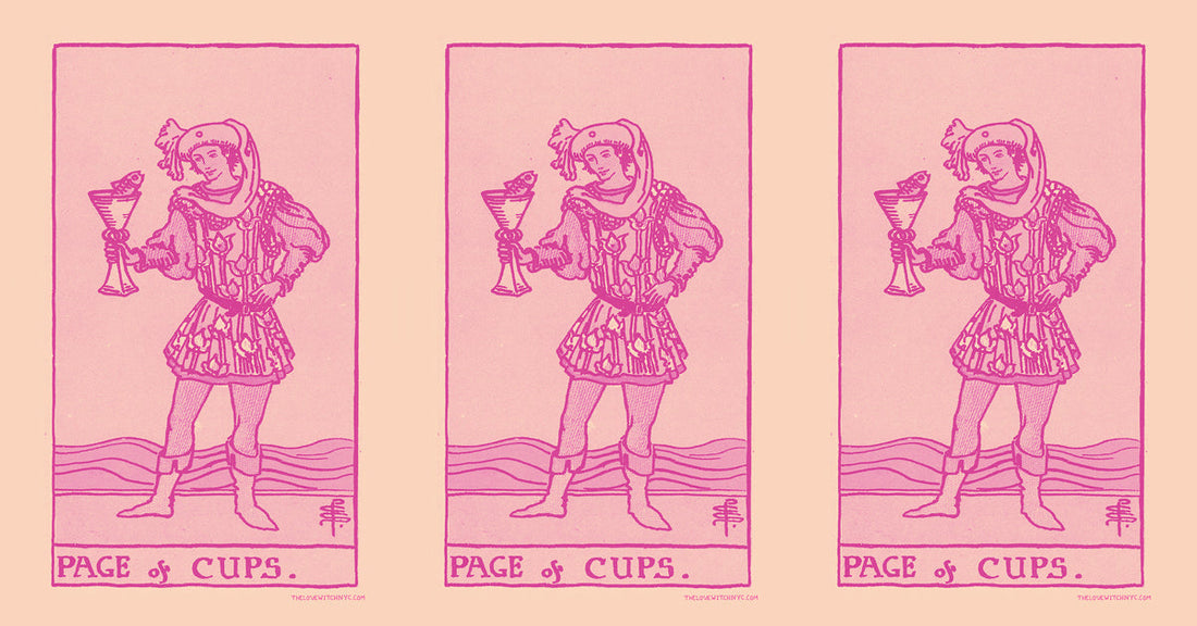 What Does the Page of Cups Mean in a Love Reading
