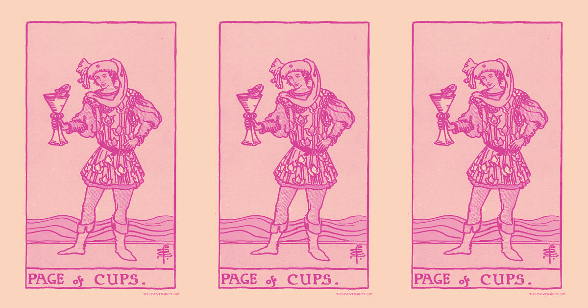 What Does the Page of Cups Mean in a Love Reading