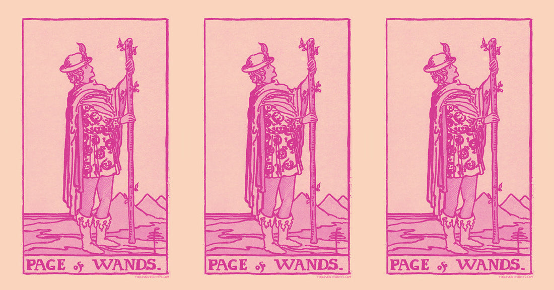 What Does the Page of Wands Mean in a Love Reading