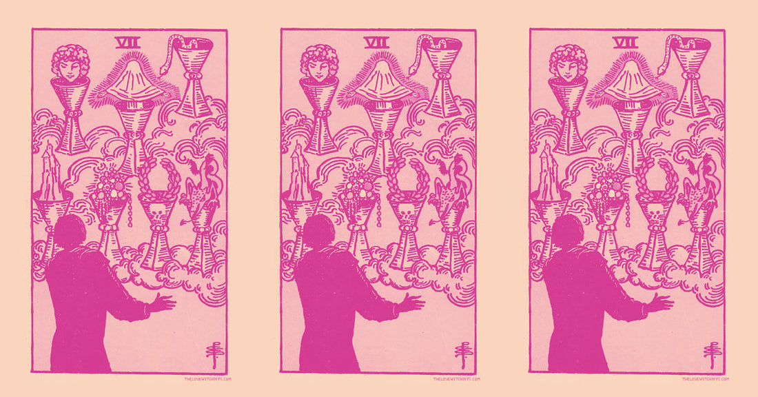 What Does the Seven of Cups Mean in a Love Reading