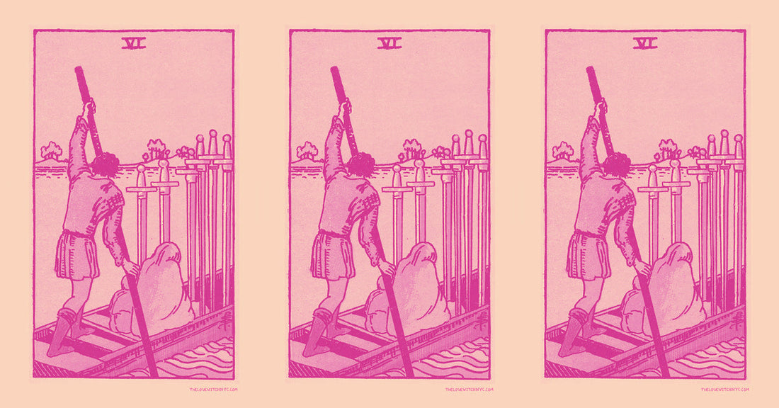 What Does the Six of Swords Mean in a Love Reading