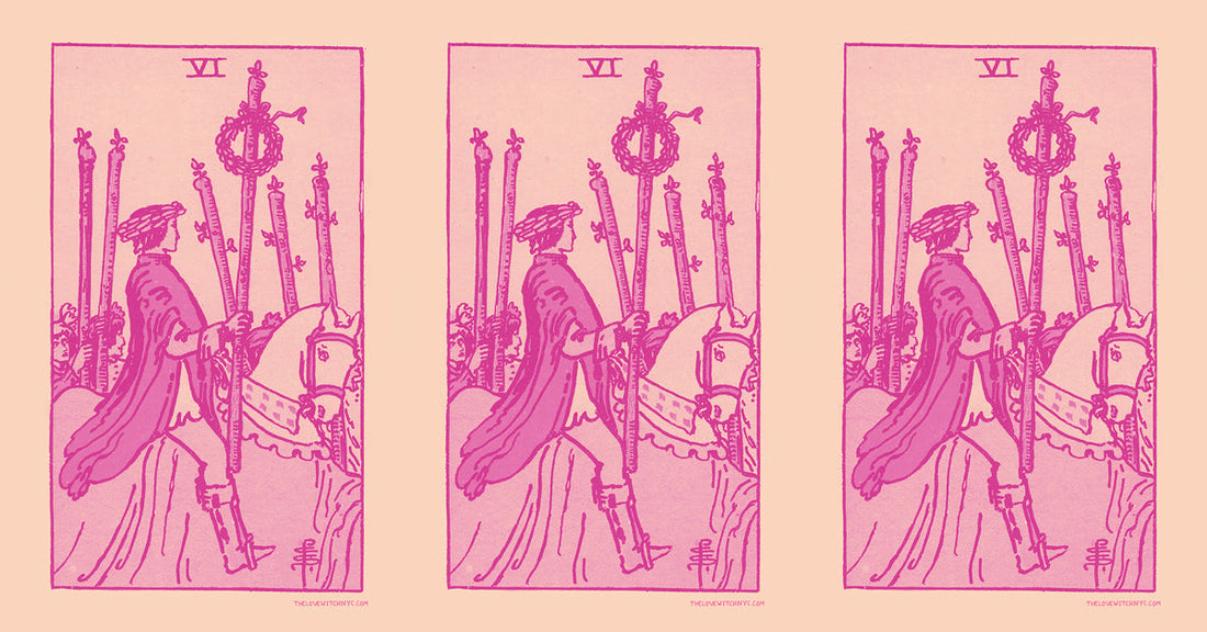 What Does the Six of Wands Mean in a Love Reading