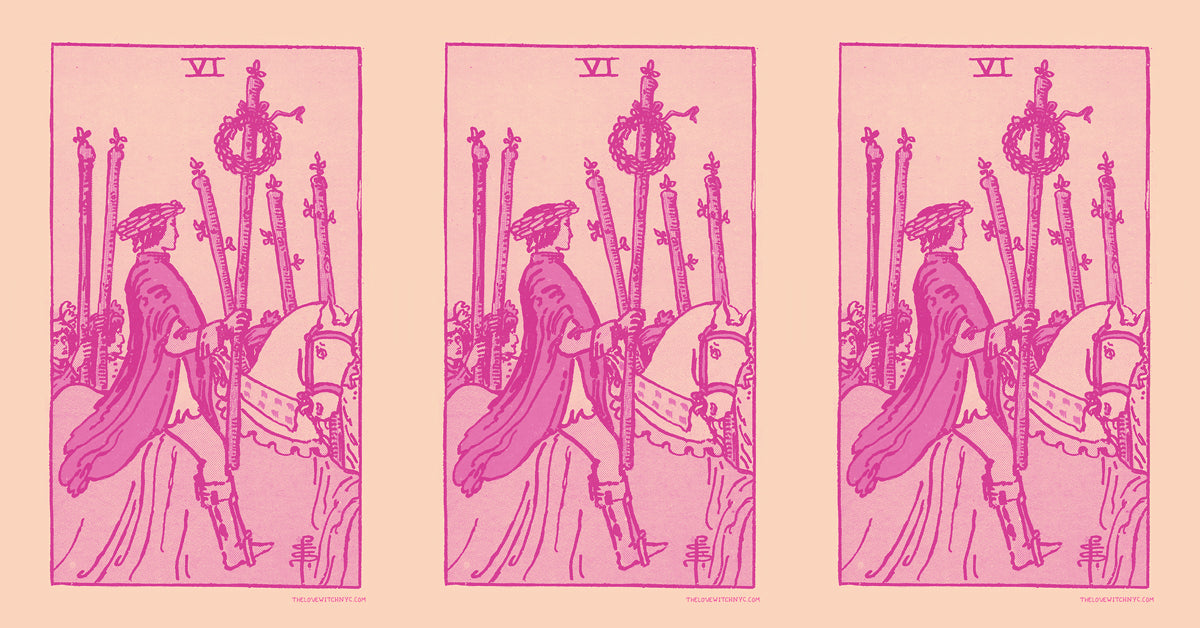 What Does the Six of Wands Mean in a Love Reading