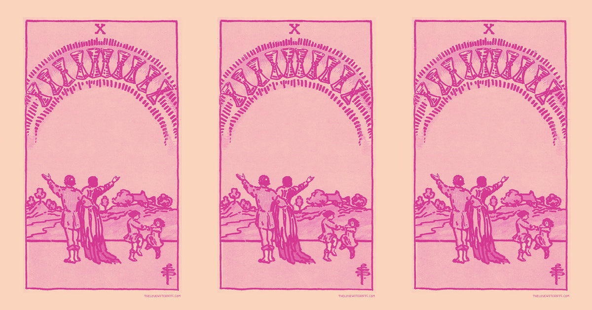 What Does the Ten of Cups Mean in a Love Reading