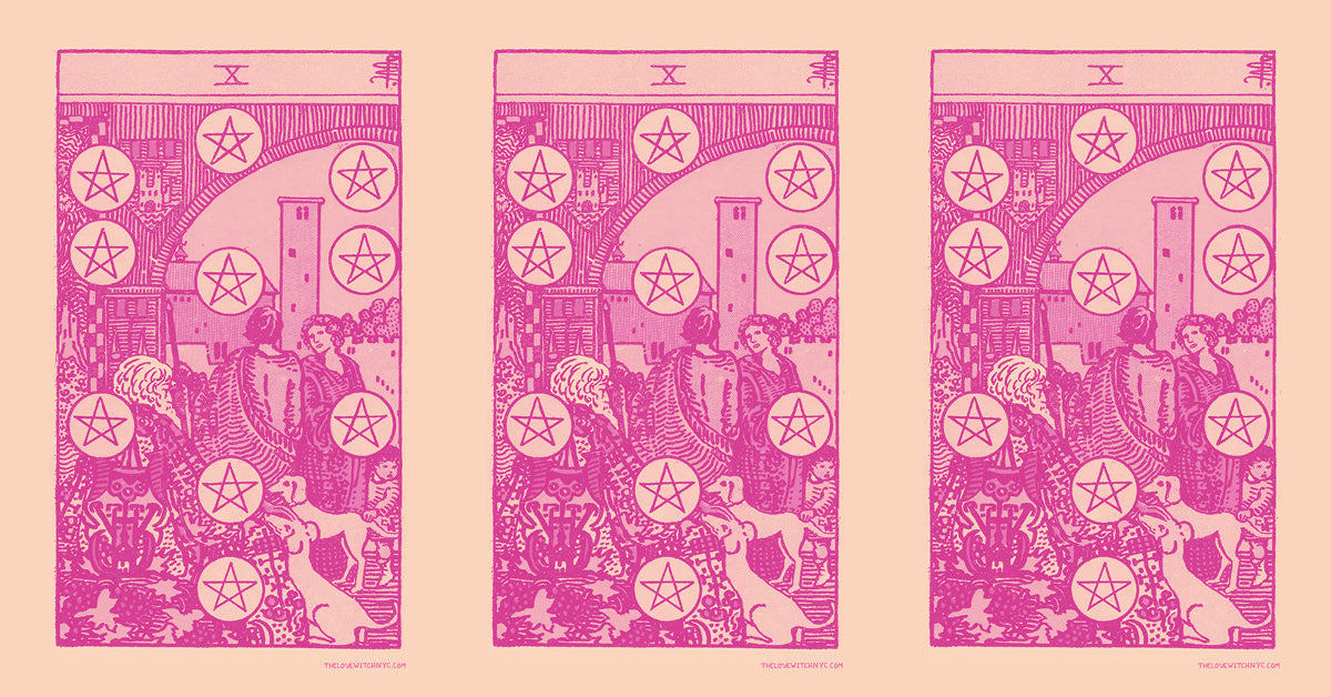 What Does the Ten of Pentacles Mean in a Love Reading