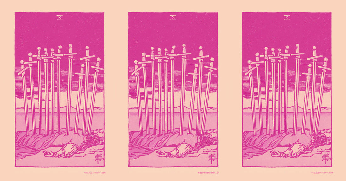What Does the Ten of Swords Mean in a Love Reading