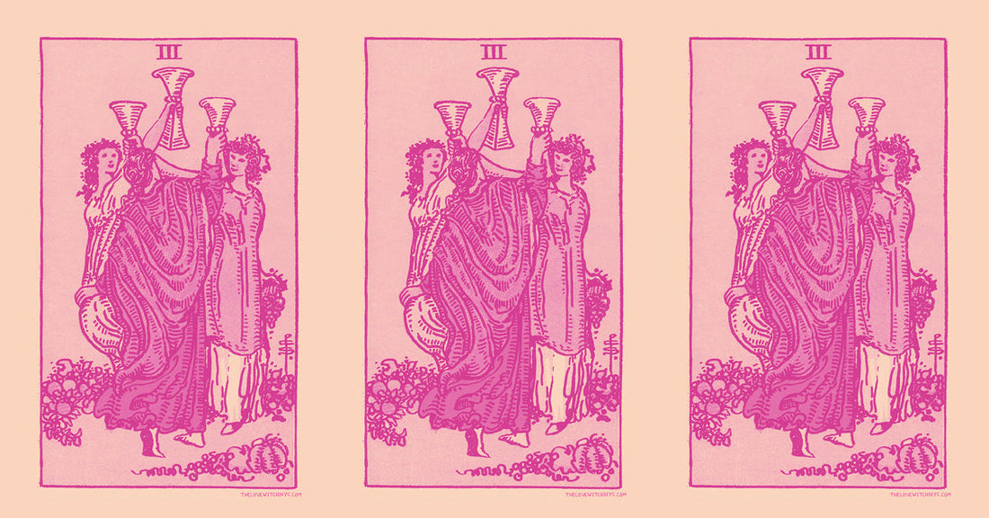 What Does the Three of Cups Mean in a Love Reading