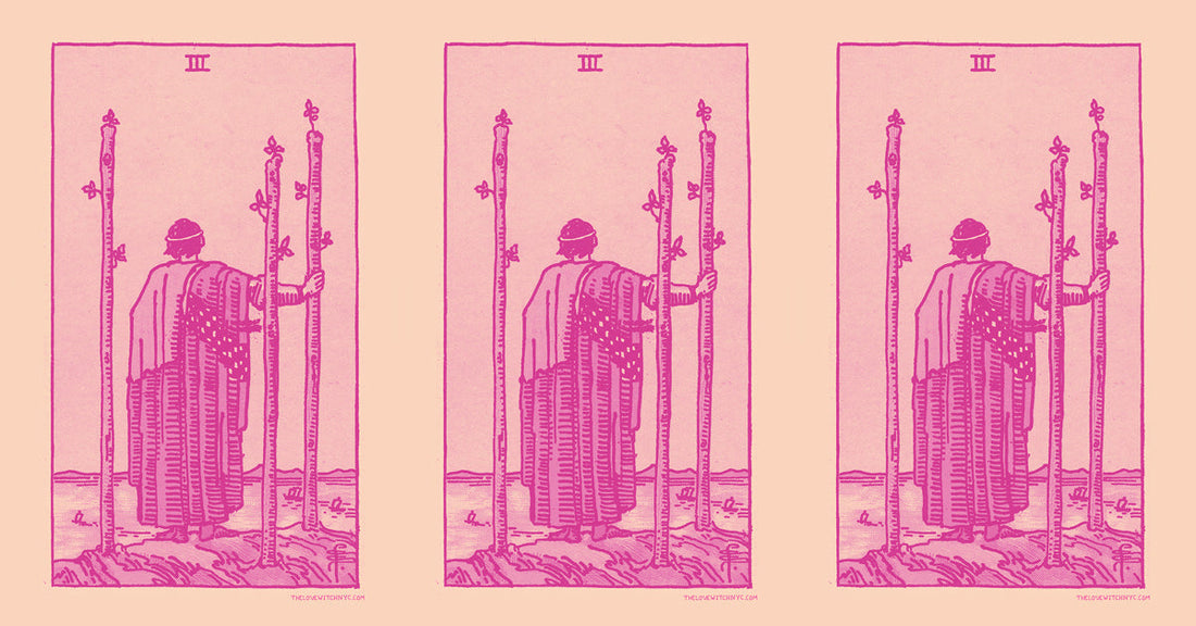 What Does the Three of Wands Mean in a Love Reading