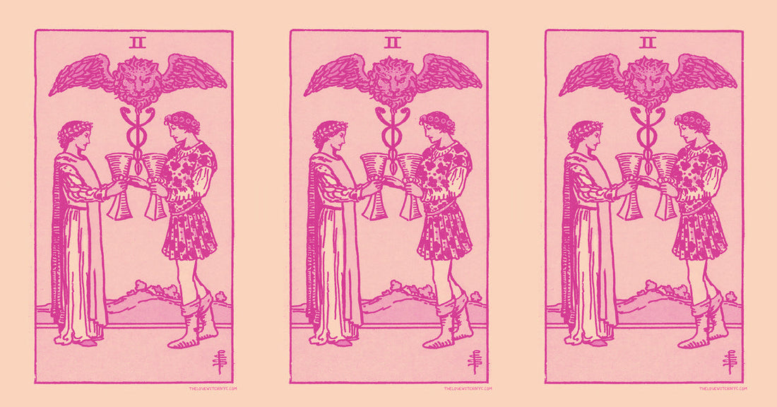 What Does the Two of Cups Mean in a Love Reading