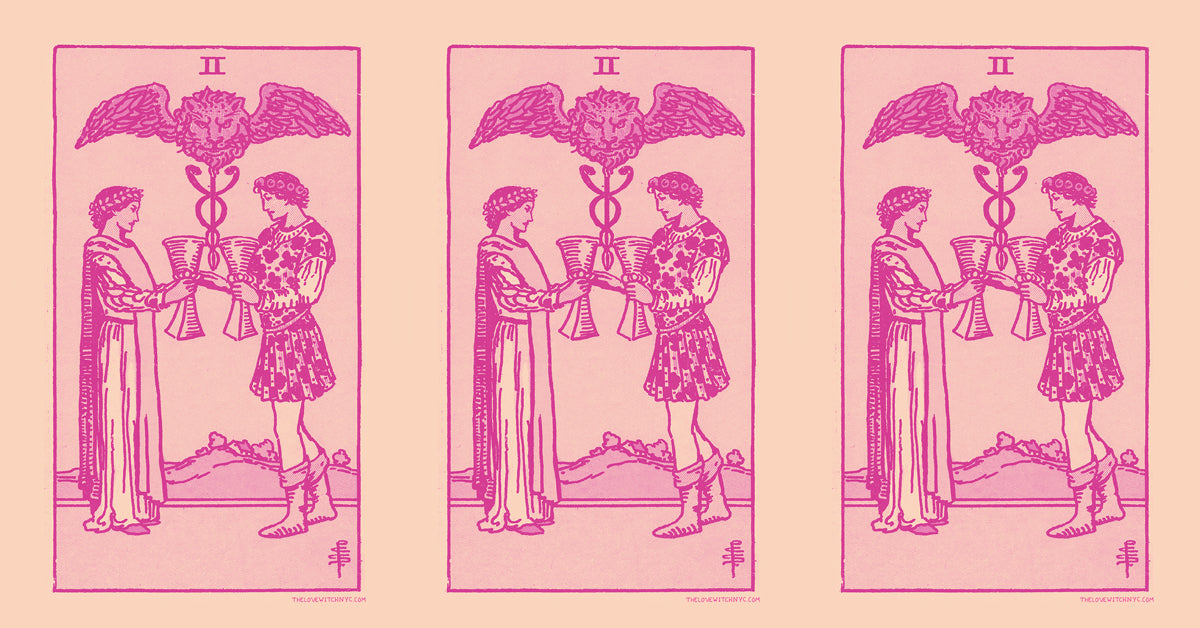 What Does the Two of Cups Mean in a Love Reading