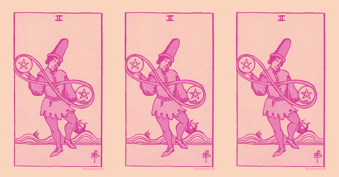 What Does the Two of Pentacles Mean in a Love Reading