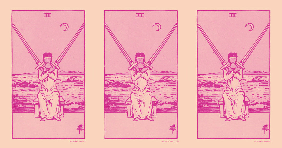 What Does the Two of Swords Mean in a Love Reading
