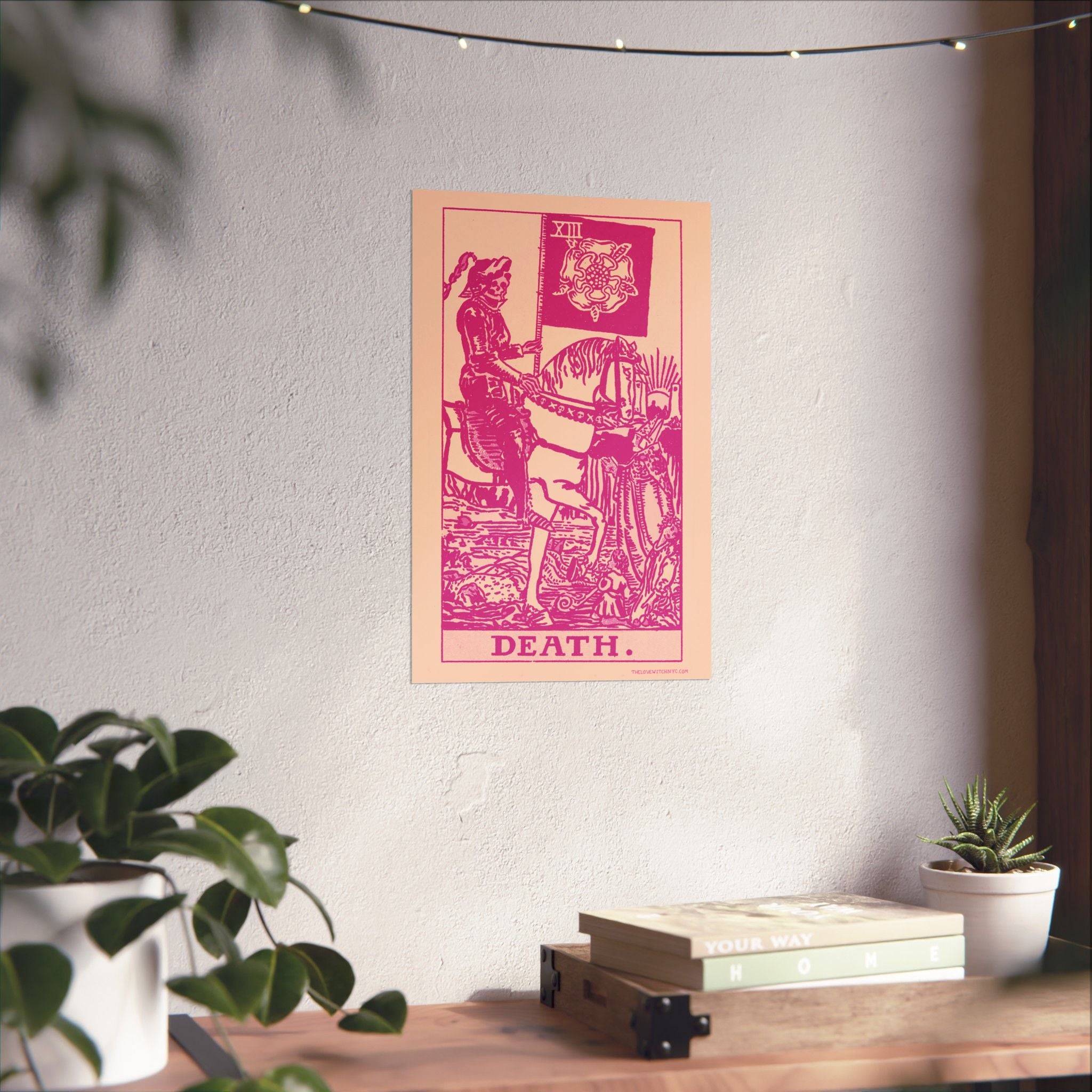 Death Tarot Card Poster by The Love Witch