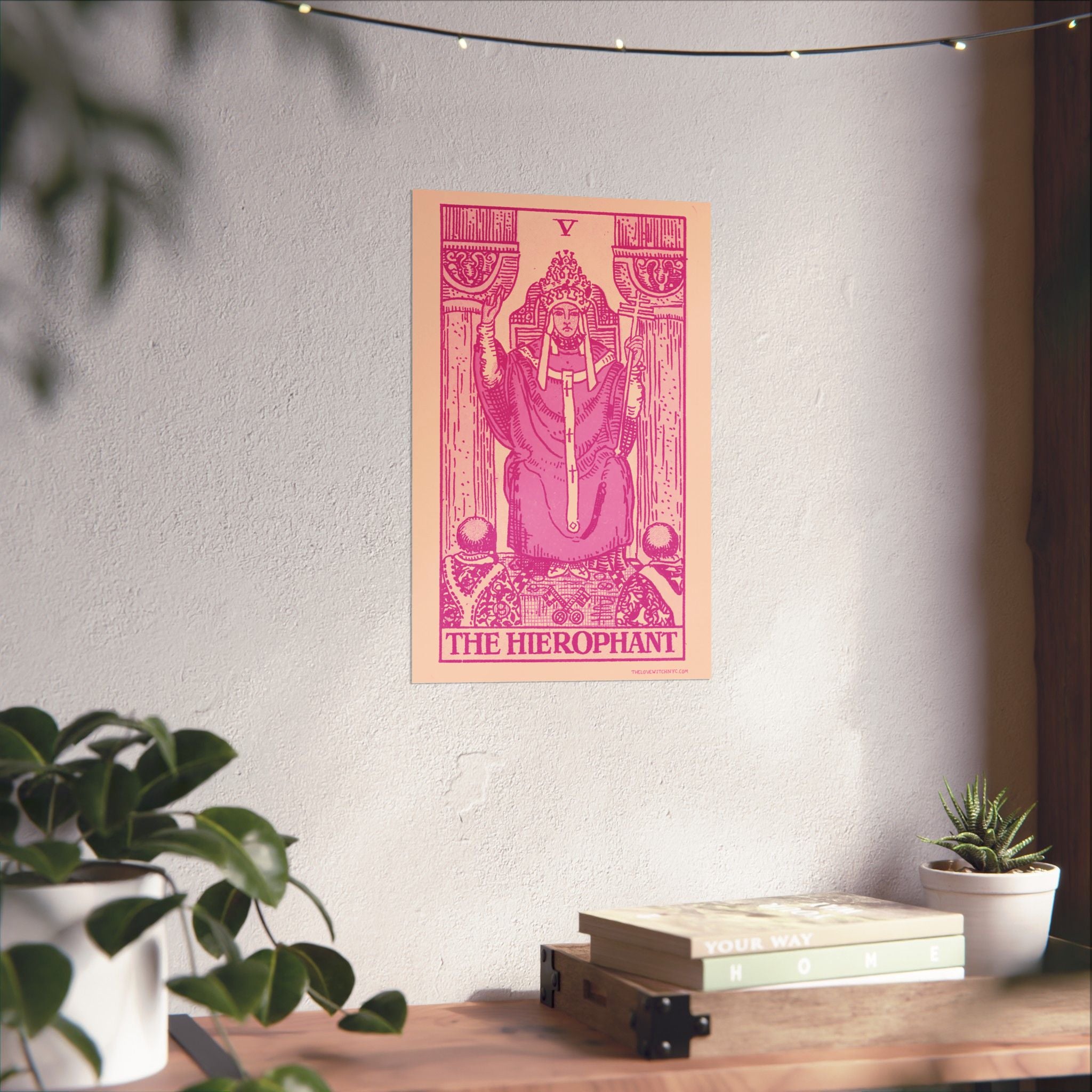 The Hierophant Tarot Card Poster by The Love Witch