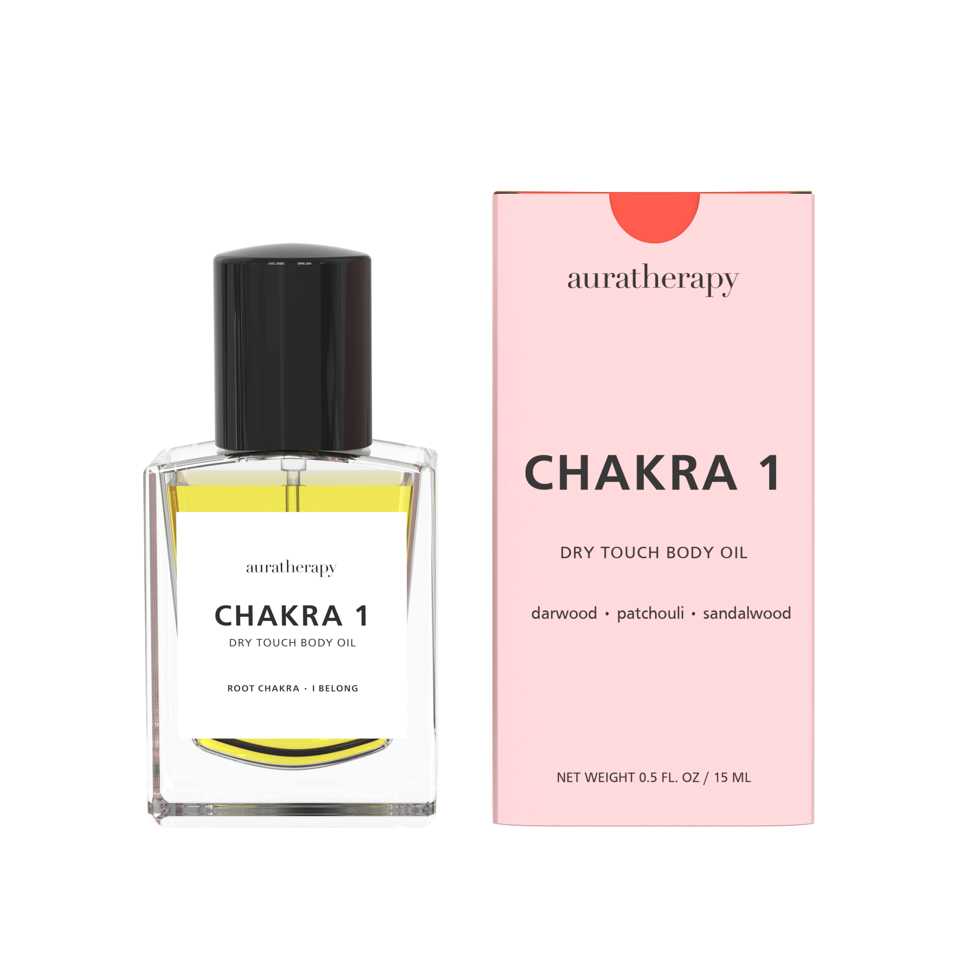 Chakra 1 - Root Chakra Dry Touch Healing Body Oil
