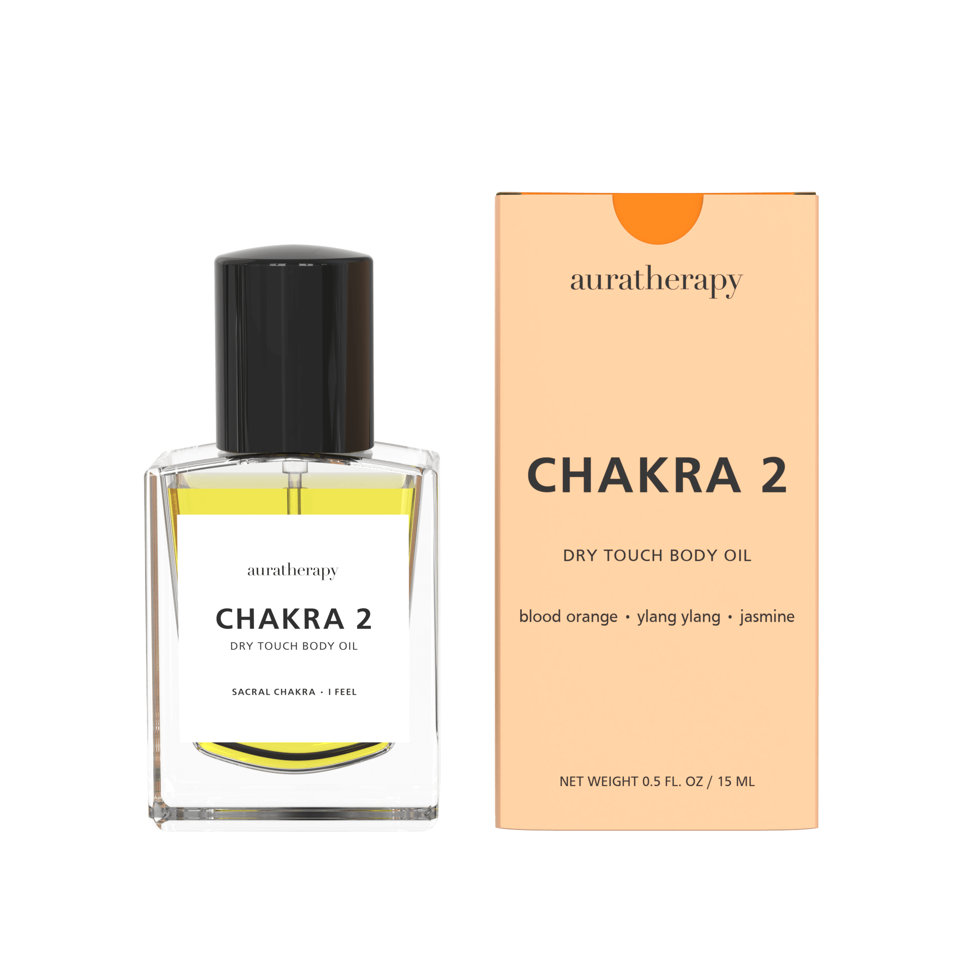 Chakra 2 - Sacral Chakra Dry Touch Healing Body Oil