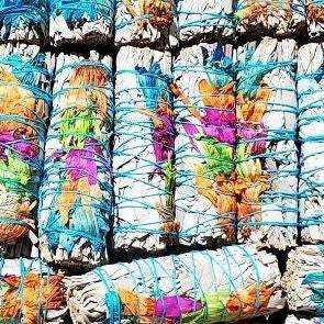Rainbow Daisies White Sage Smudge Stick (4 in.)