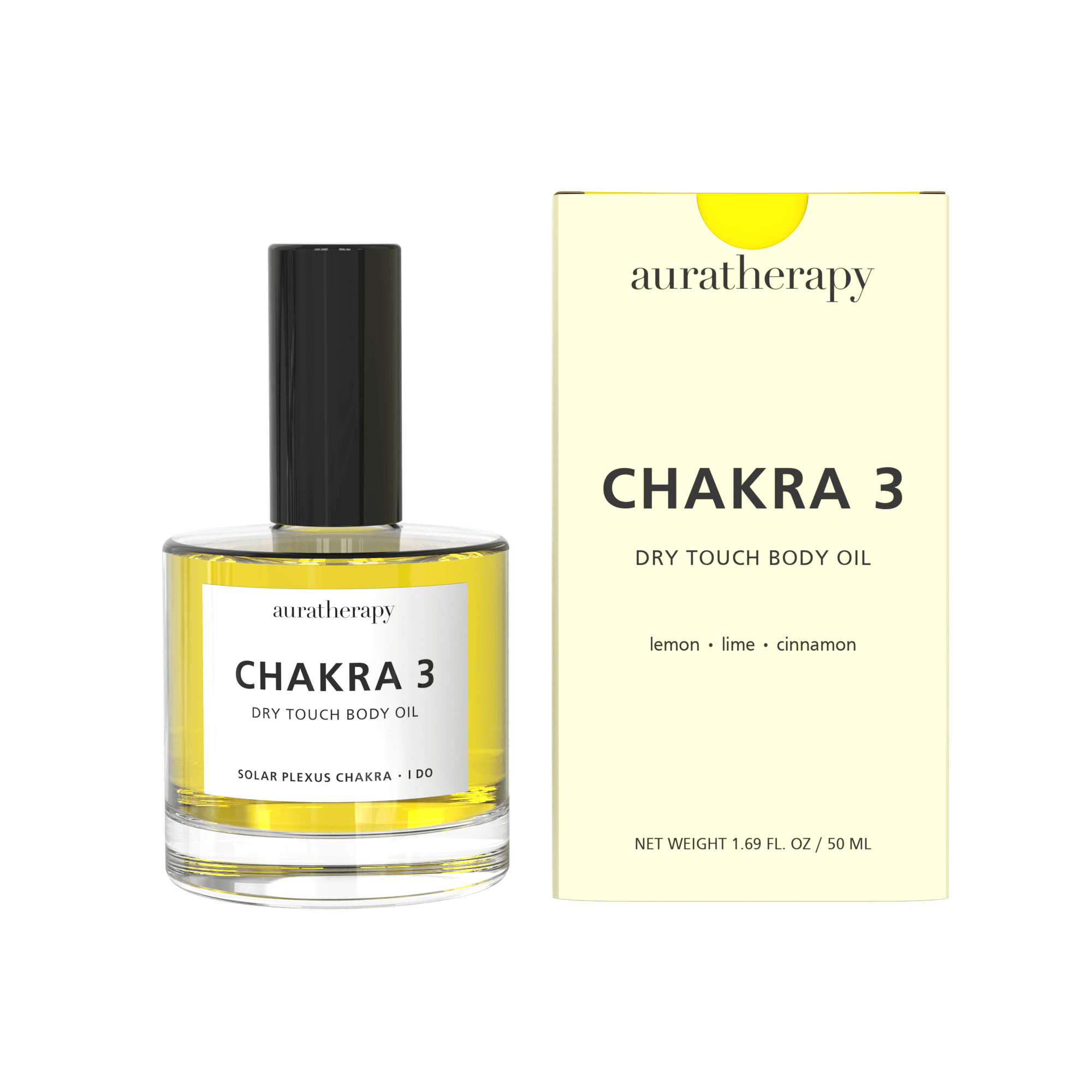 Chakra 3 - Solar Plexus Dry Touch Healing Body Oil