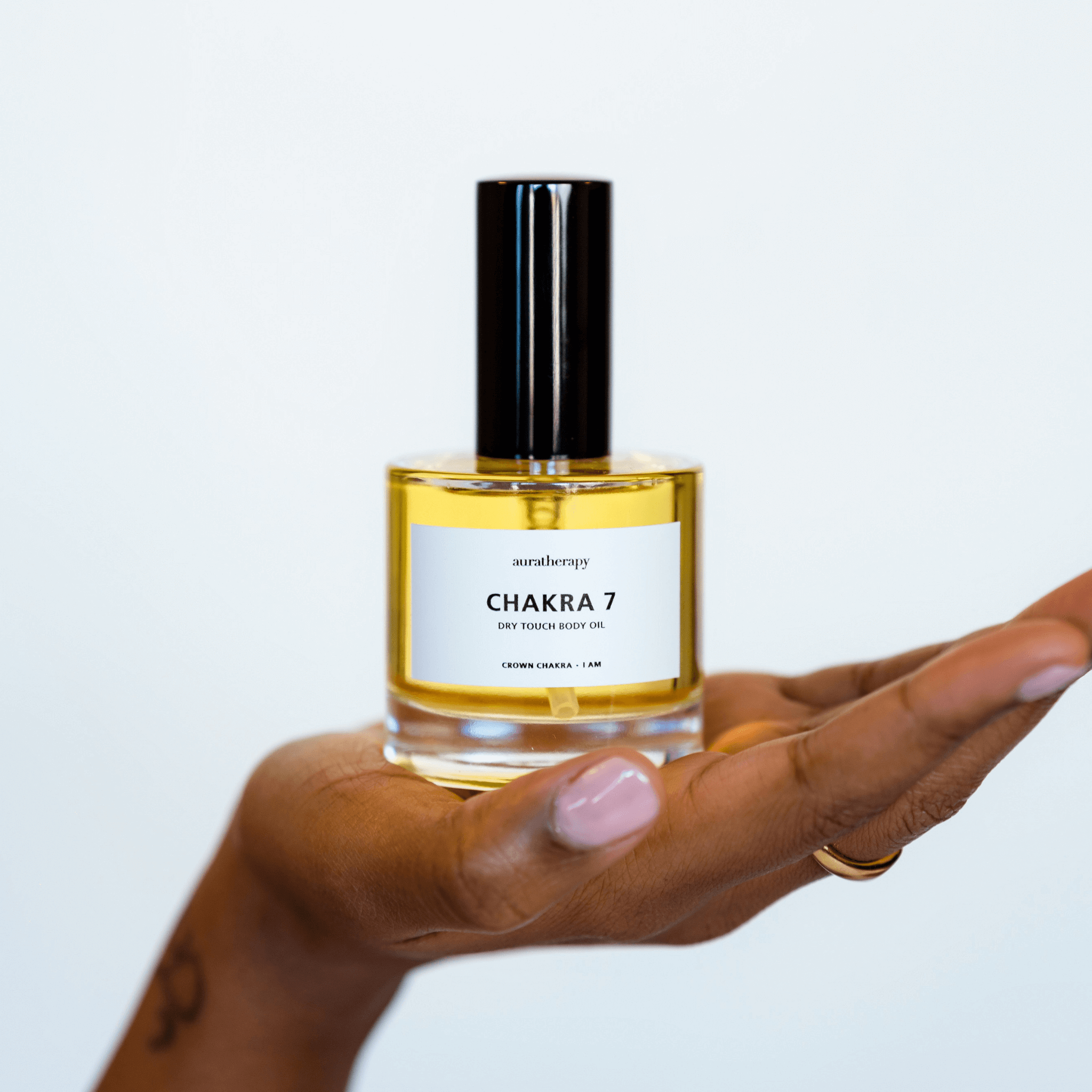 Chakra 7 - Crown Chakra Dry Touch Healing Body Oil