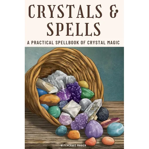 Crystals and Spells: A Practical Spellbook of Crystal Magic - Paperback