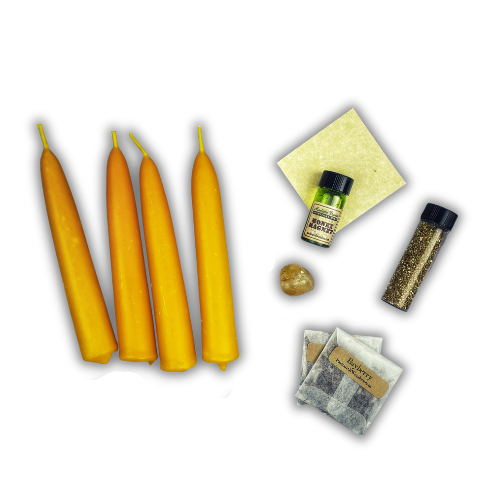 Affluence Candle Spell Kit Booster Pack