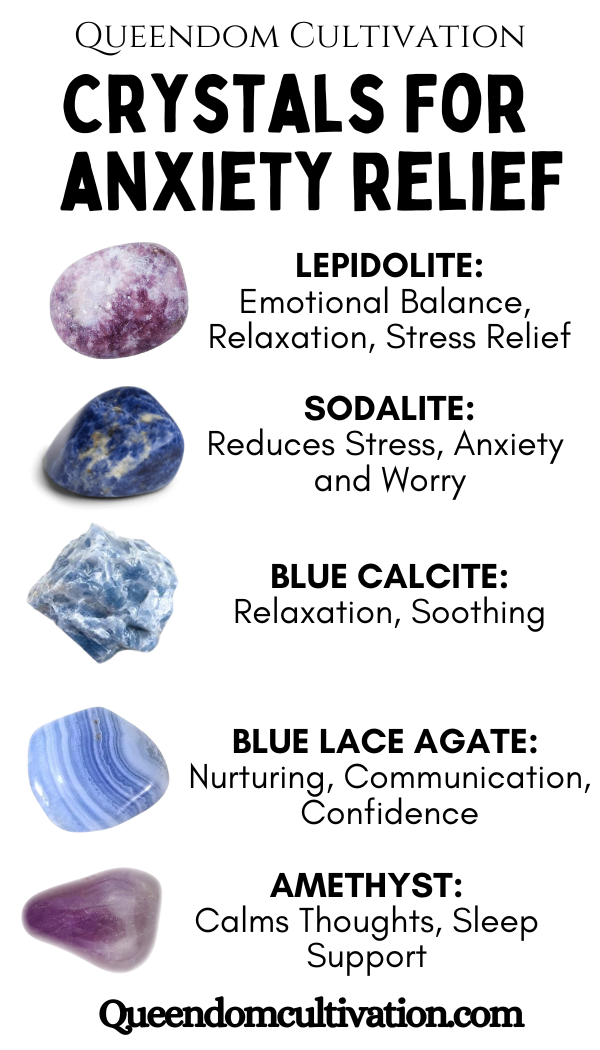 Crystal Set for Anxiety Relief