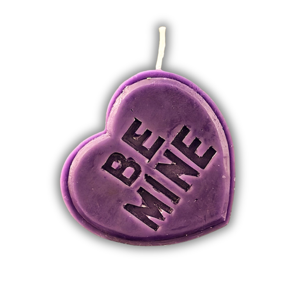 Beeswax Be Mine Spell Candle - Flirtation, Attraction & Sweet Romance