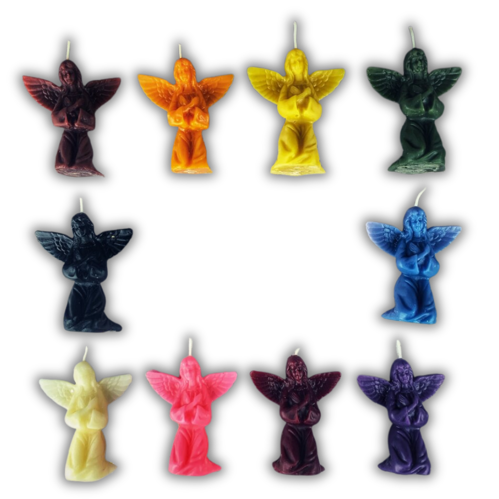 Beeswax Angel Spell Candle