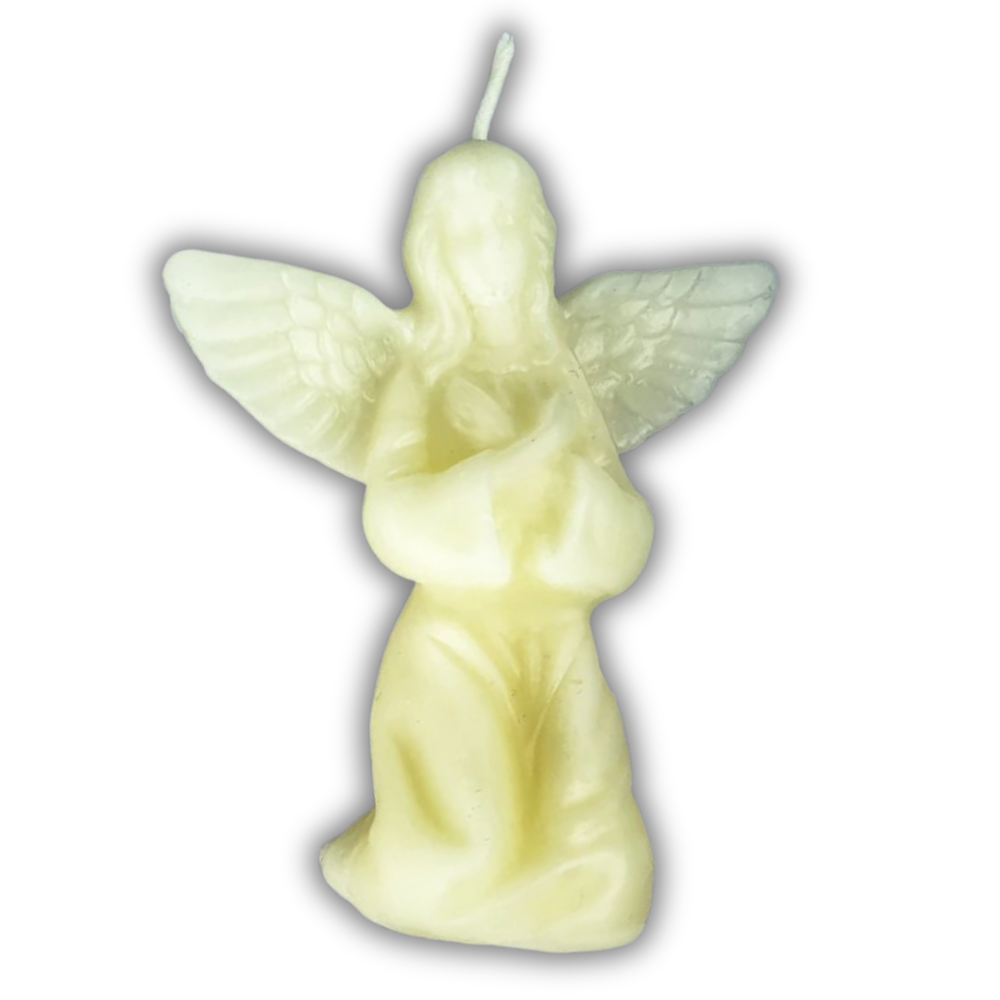 Beeswax Angel Spell Candle