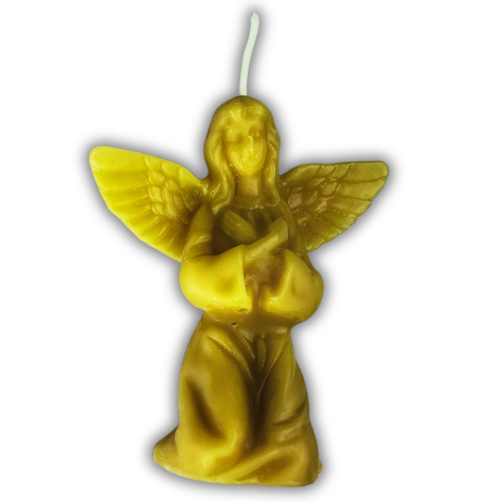 Beeswax Angel Spell Candle