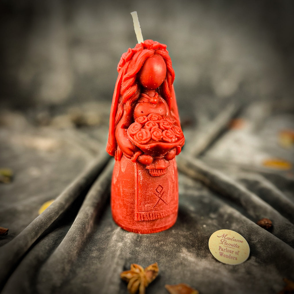 Beeswax Lada Love Motanka Spell Candle