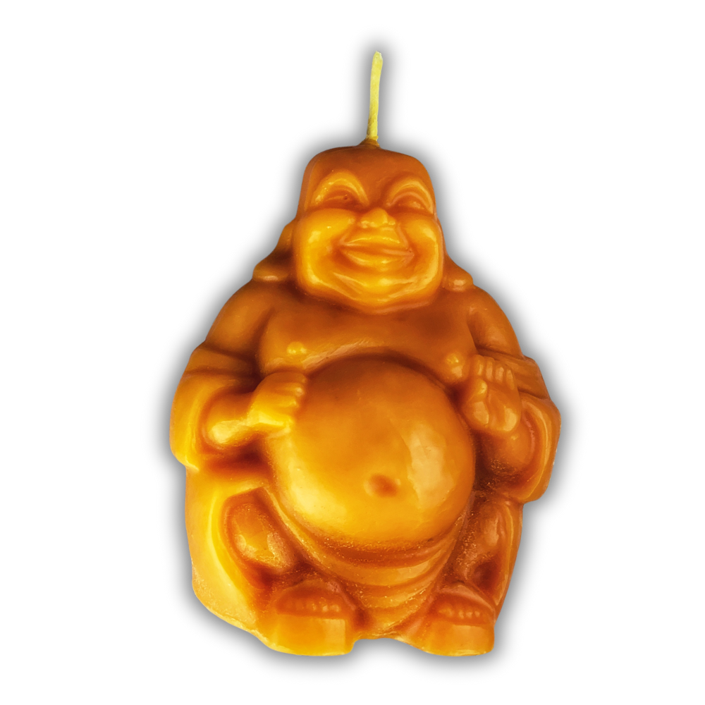 Beeswax Budai Spell Candle