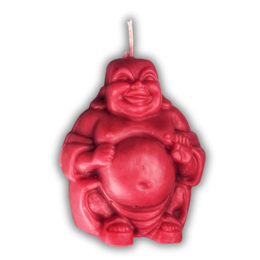 Beeswax Budai Spell Candle