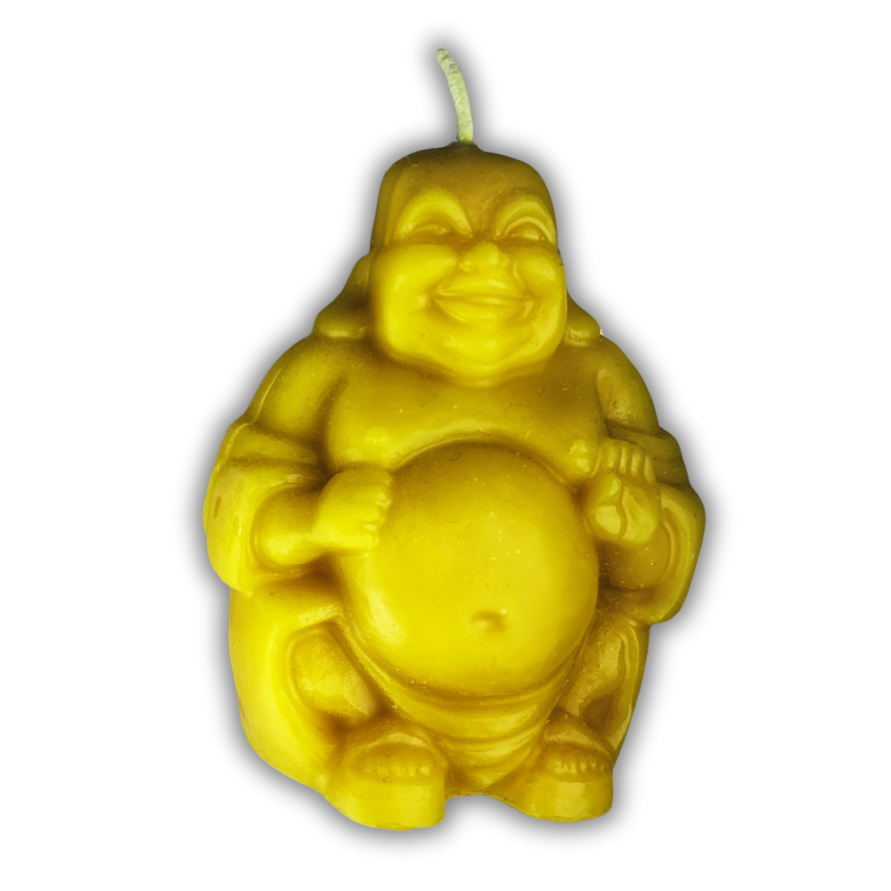 Beeswax Budai Spell Candle