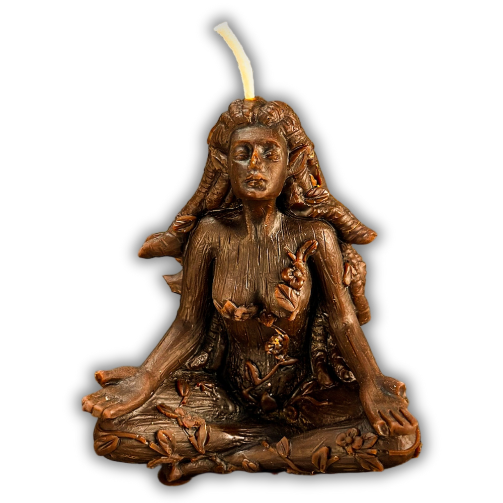 Beeswax Forest Fairy Spell Candle